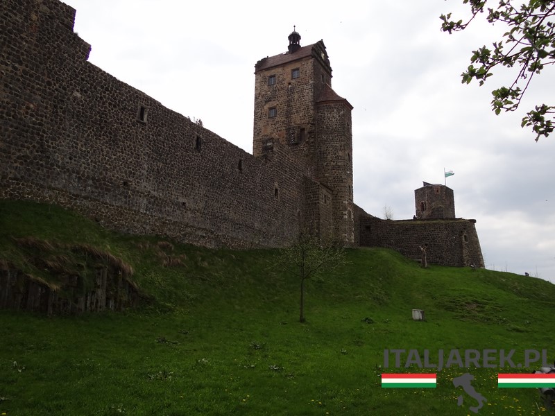 Zamek Stolpen w Saksonii
