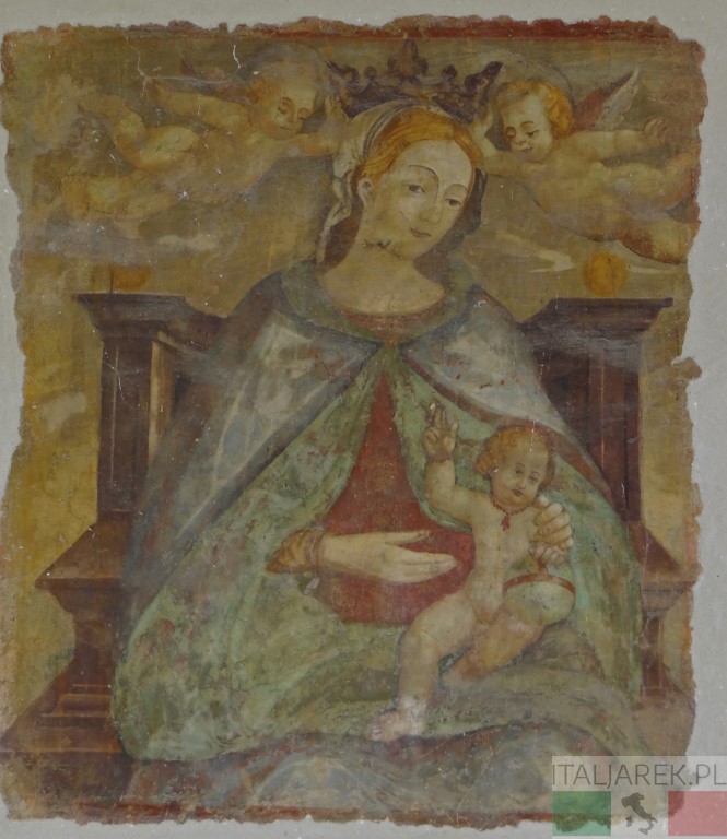Abruzja - fresk "zza krat"