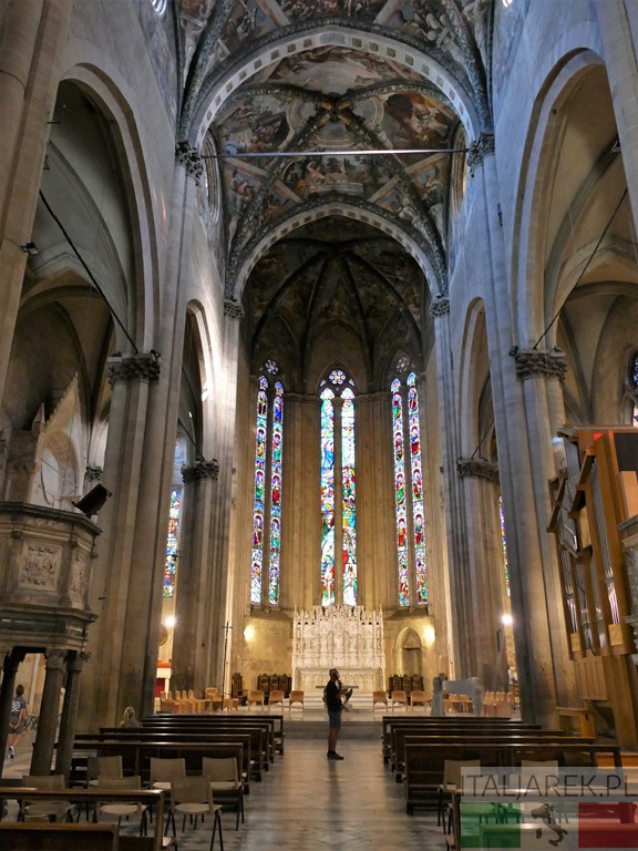 Katedra w Arezzo - wnętrze