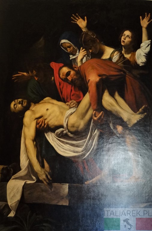 Caravaggio Złożenie Chrystusa do grobu