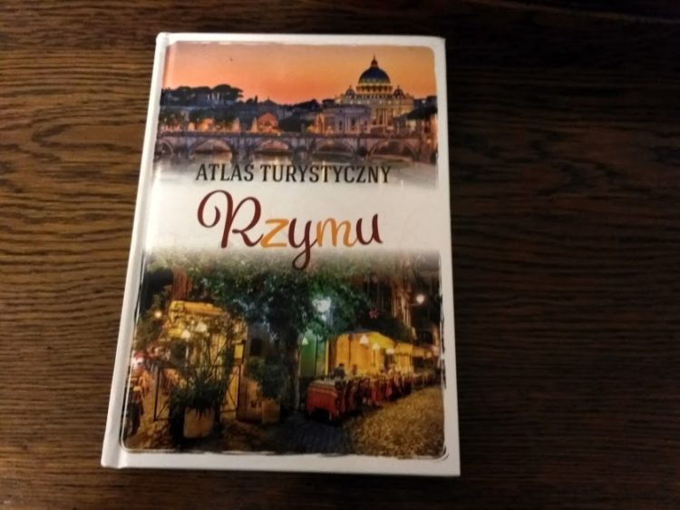 Atlas turystyczny Rzymu - okładka