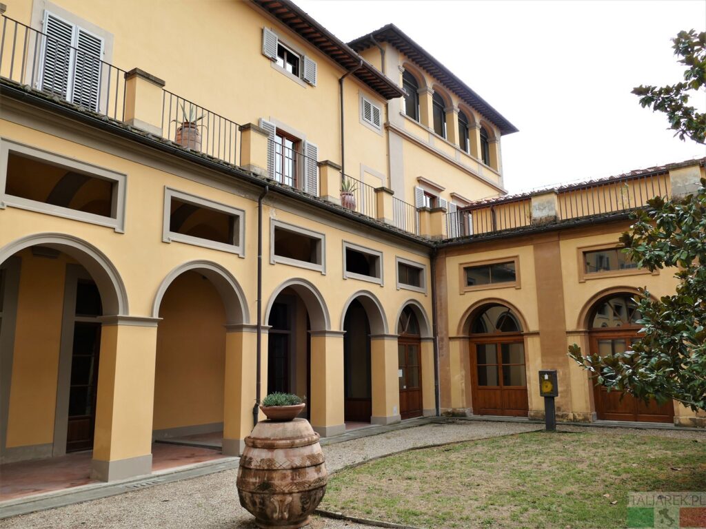 Villa la Quiete - dziedziniec