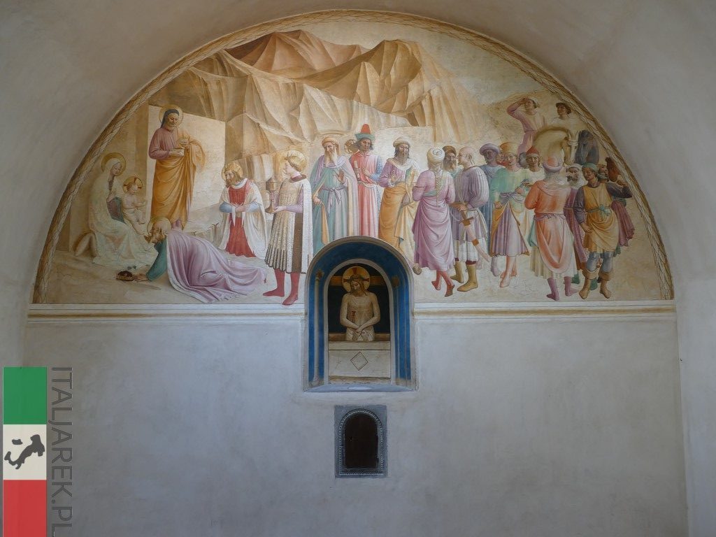 Jedna z cel w klasztorze San Marco