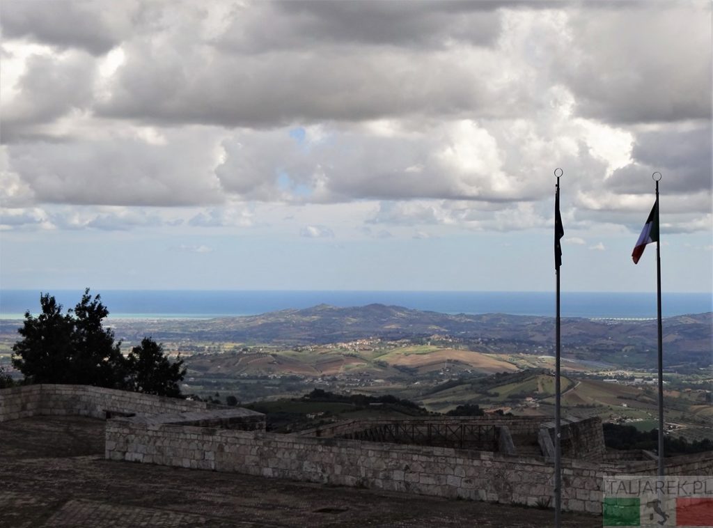 Panorama z Fortezza di Civitella del Tronto