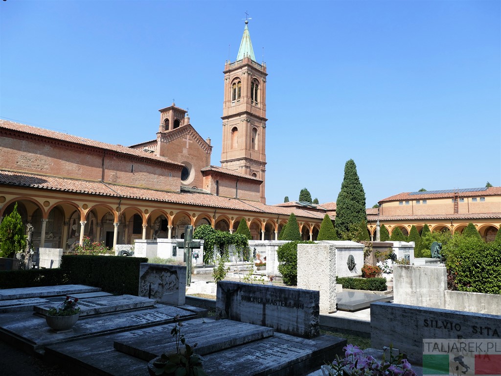 Certosa di Bologna - widok na kościół San Girolamo