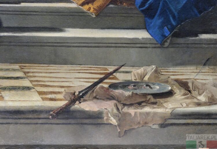 święta Łucja - fragment obrazu Tiepolo