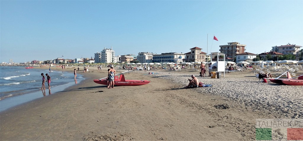 Rimini - Viserbella - plaża