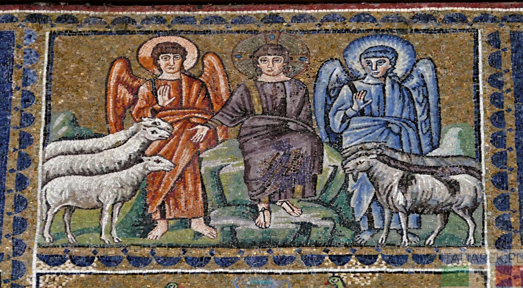 Chrystus oddzielający owce od kozłów