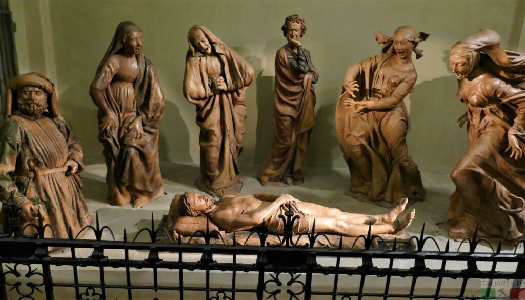 Niccolò dell’Arca – Il Compianto sul Cristo morto. Opłakiwanie Chrystusa