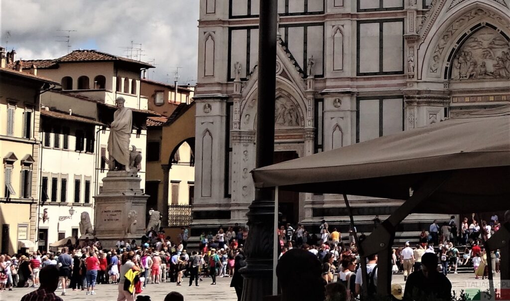 Pomnik Dantego - Florencja