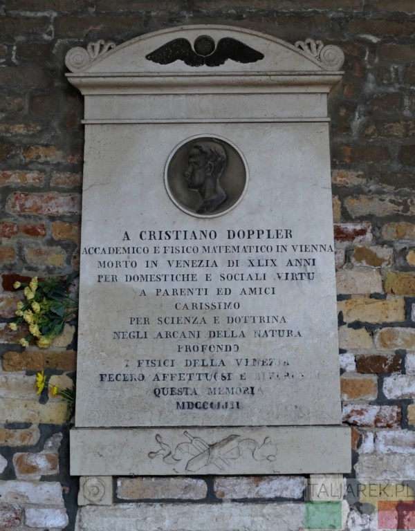 San Michele - grób Dopplera
