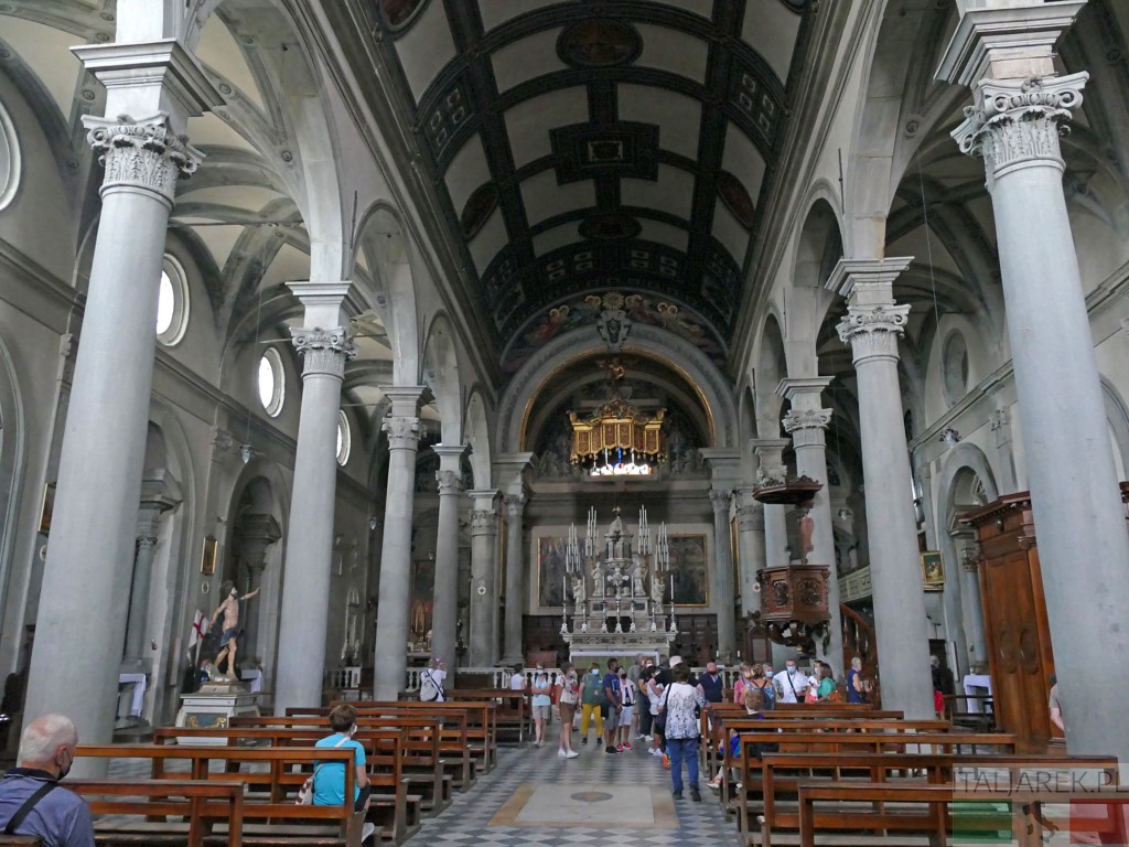 Katedra w Cortonie - wnętrze