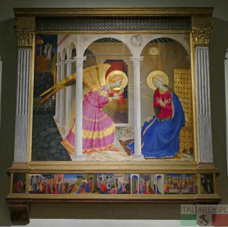 Fra Angelico, Zwiastowanie, Museo diocesano di Cortona