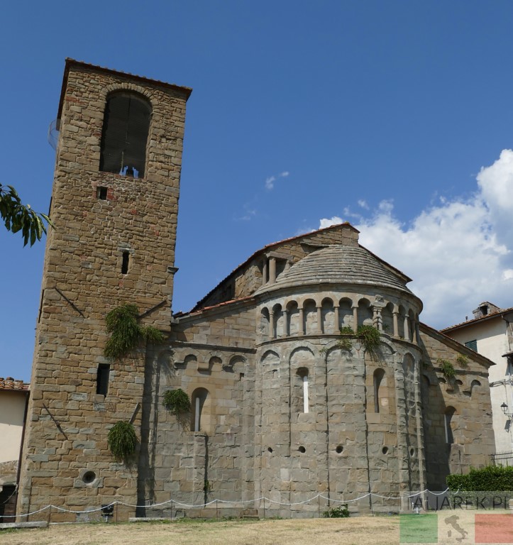 Pieve di San Pietro - absyda i dzwonnica