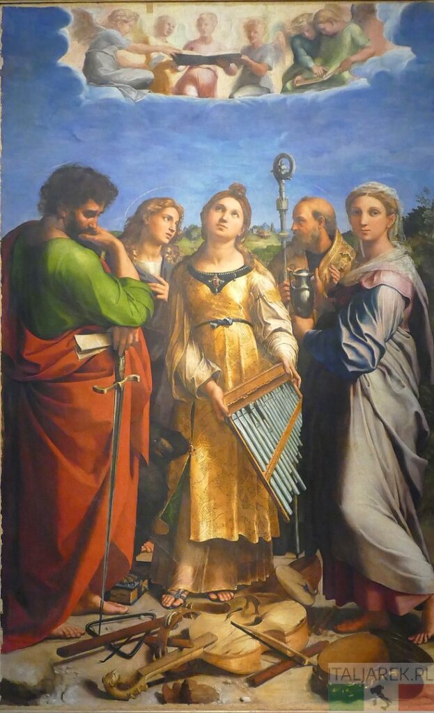 Rafael, św Cecylia w otoczeniu świętych, Bolonia