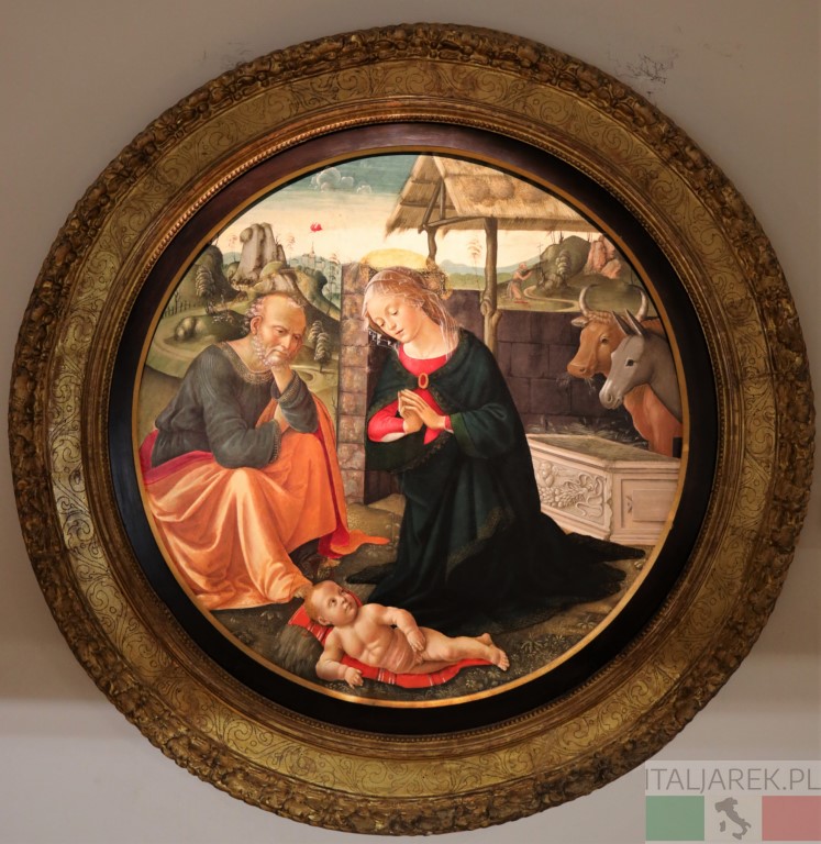 Domenico Ghirlandaio (warsztat?), Adoracja Dzieciątka