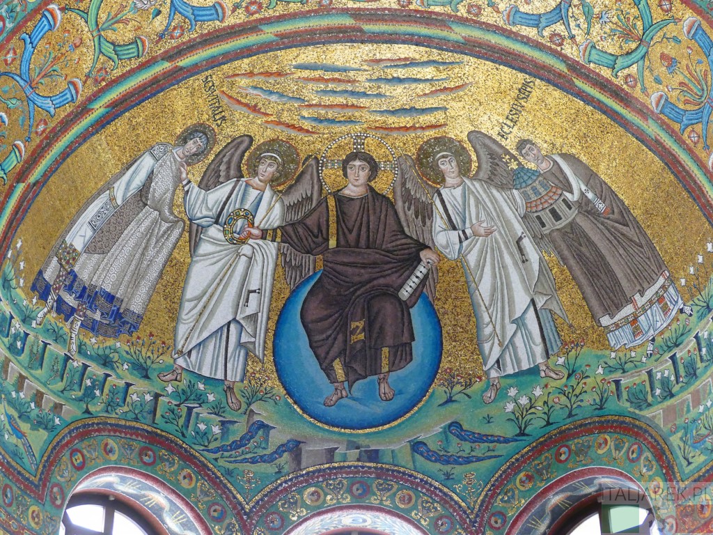 Mozaika w absydzie bazyliki
