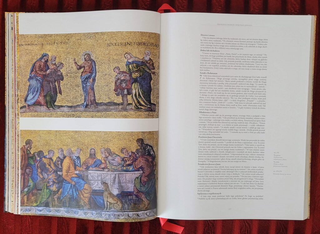 Biblia. Nowy Testament. Ilustrowany mozaikami z bazyliki św. Marka w Wenecji