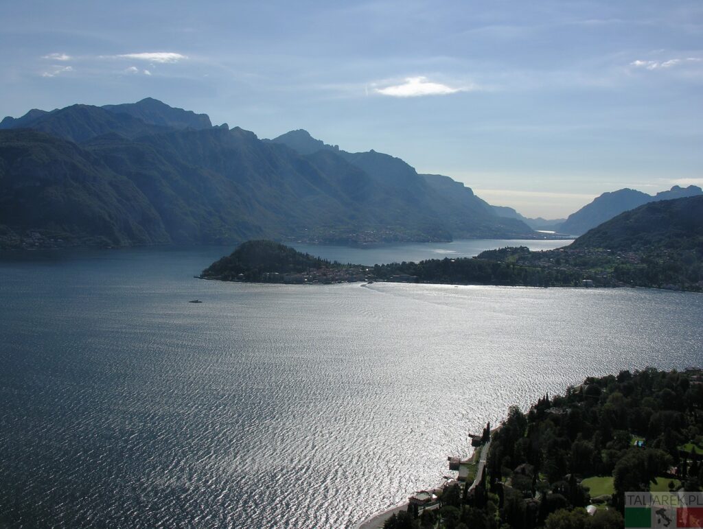 Widok na jezioro Como