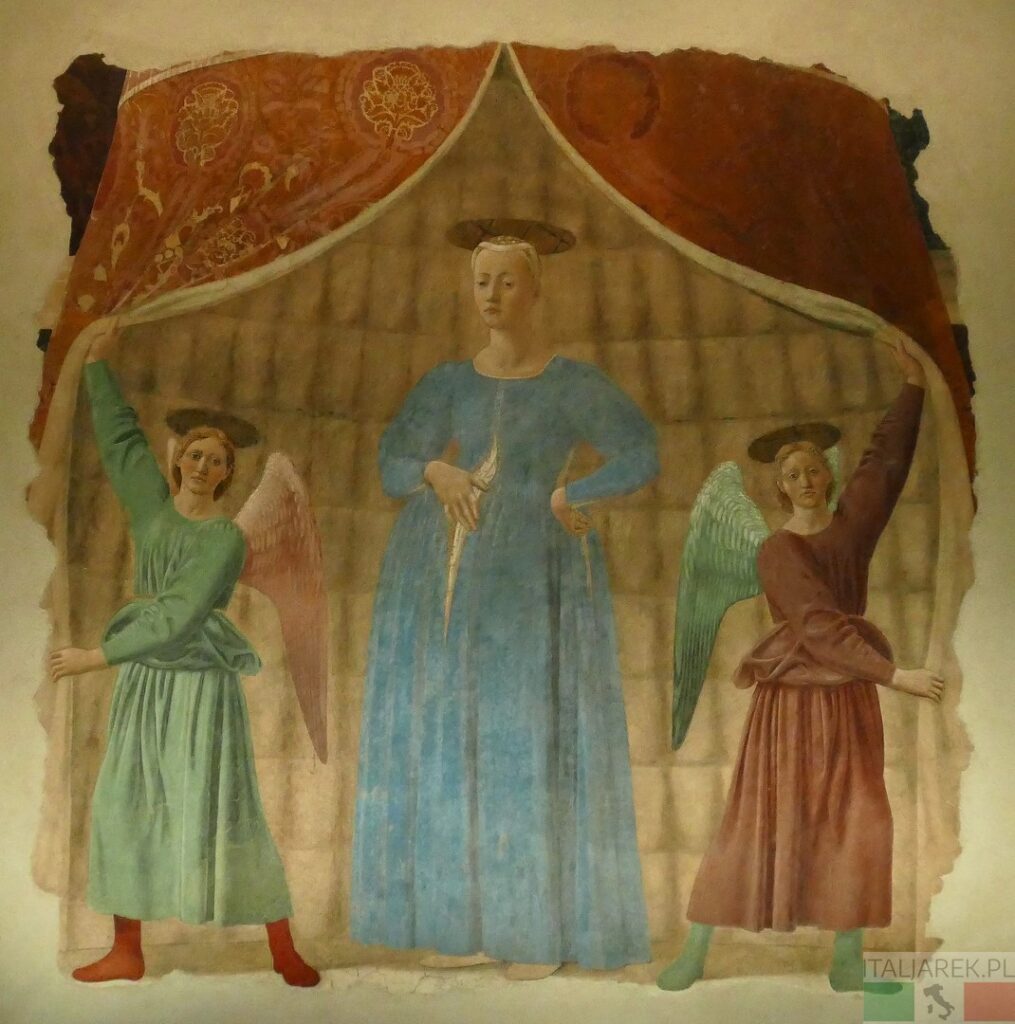 Piero della francesca, Madonna del Parto, Monterchi