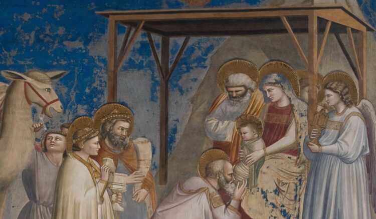 Giotto, Trzej Królowie i kometa