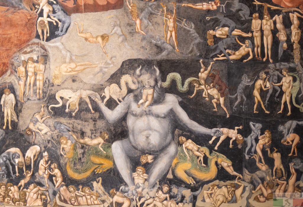 Kaplica Scrovegnich w Padwie, Giotto, Sąd Ostateczny - fragment