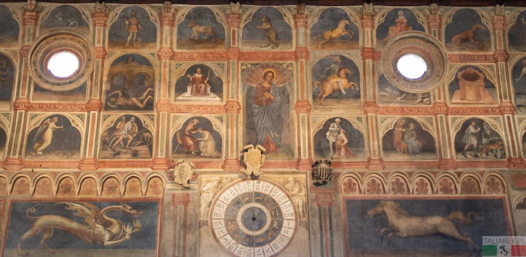 Freski w Palazzo della Ragione