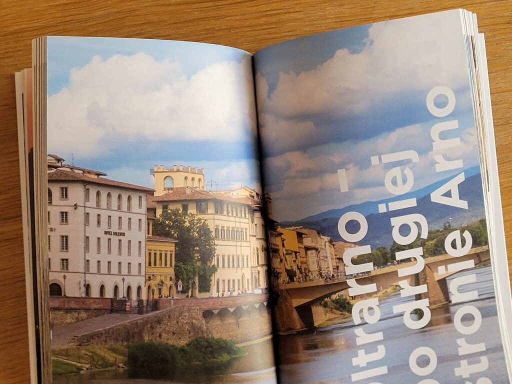 Florencja - travelbook (wnętrze przewodnika)