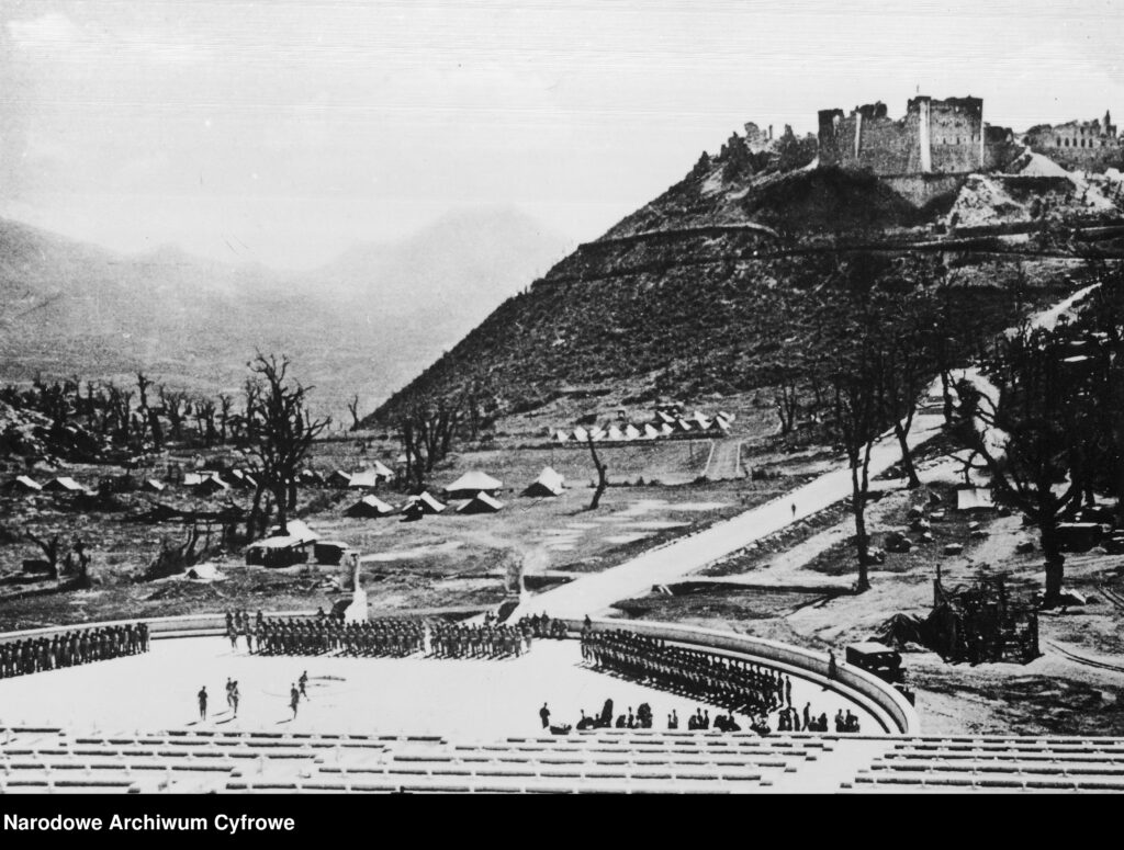 Monte Cassino - poświęcenie cmentarza