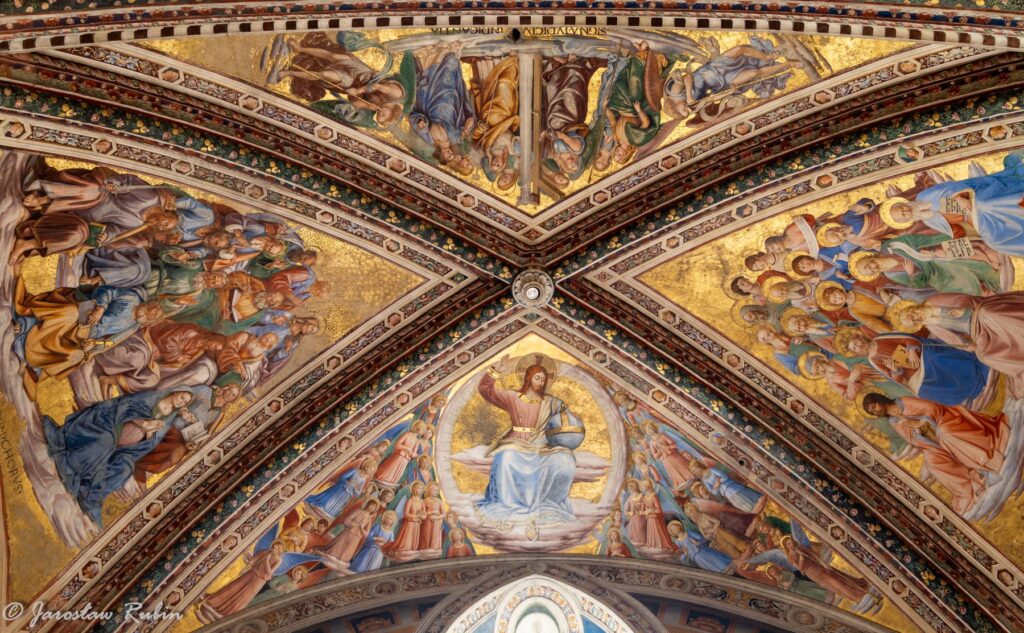Fra Angelico, Chrystus Sędzia wśród aniołów