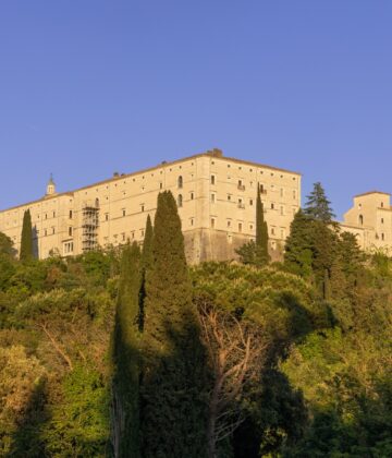 Dojazd na Monte Cassino