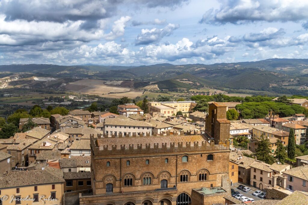 Orvieto widok z Torre del Moro