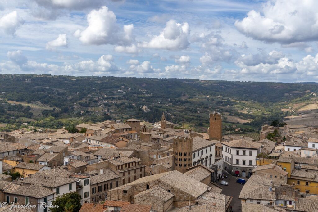 Orvieto widok z Torre del Moro