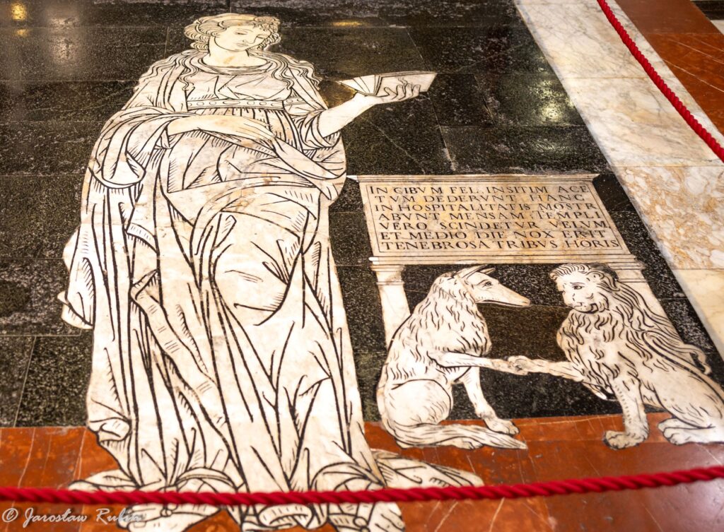 Katedra w Sienie, posadzka, Sybila