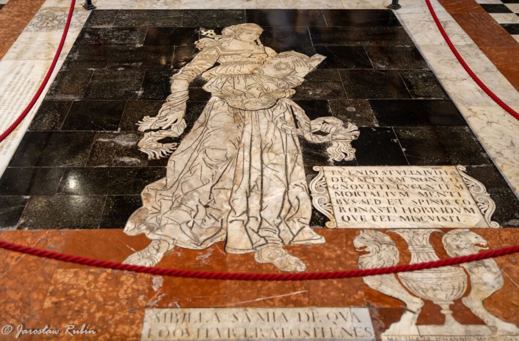 Katedra w Sienie, posadzka, Sybilla