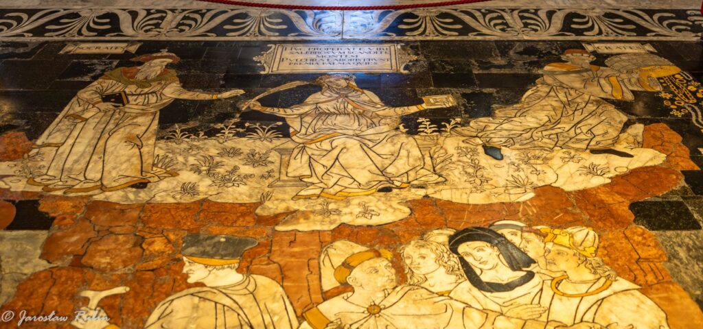 Katedra w Sienie, posadzka, Wzgórze Mądrości