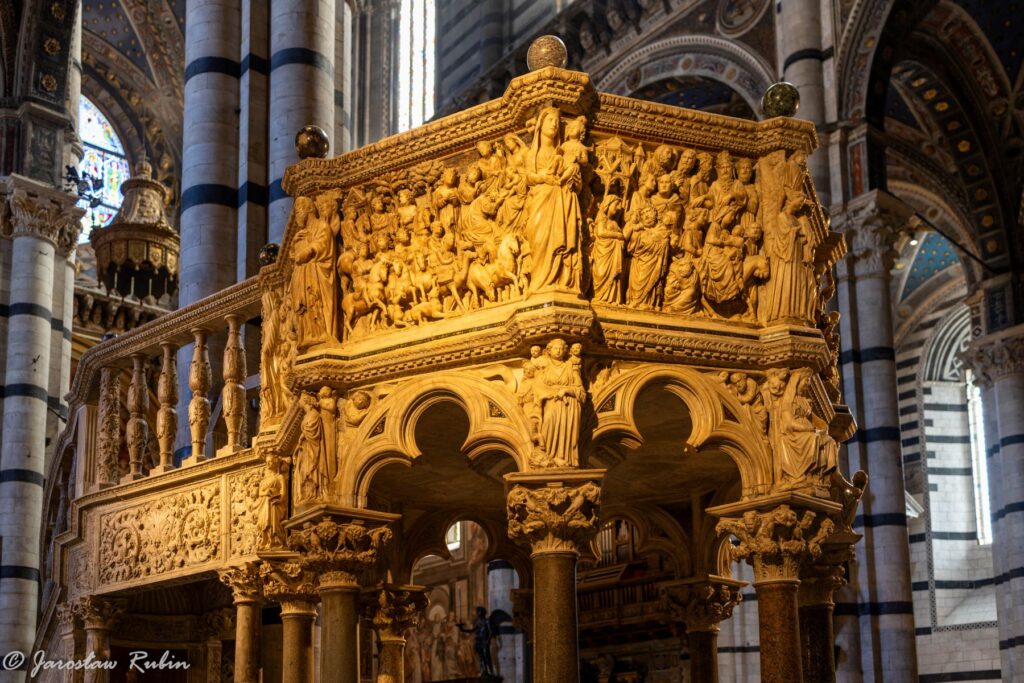 Katedra w Sienie - ambona