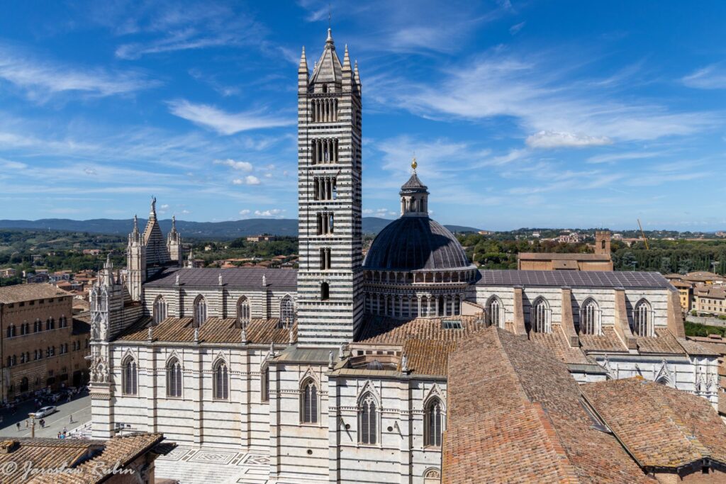 Siena - katedra widok z Facciatone