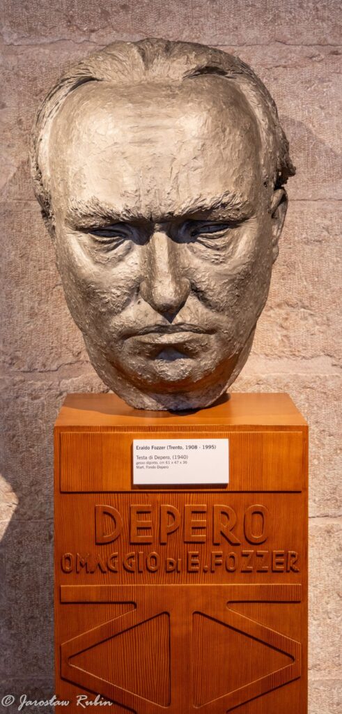 Eraldo Fozzer, Testa di Depero