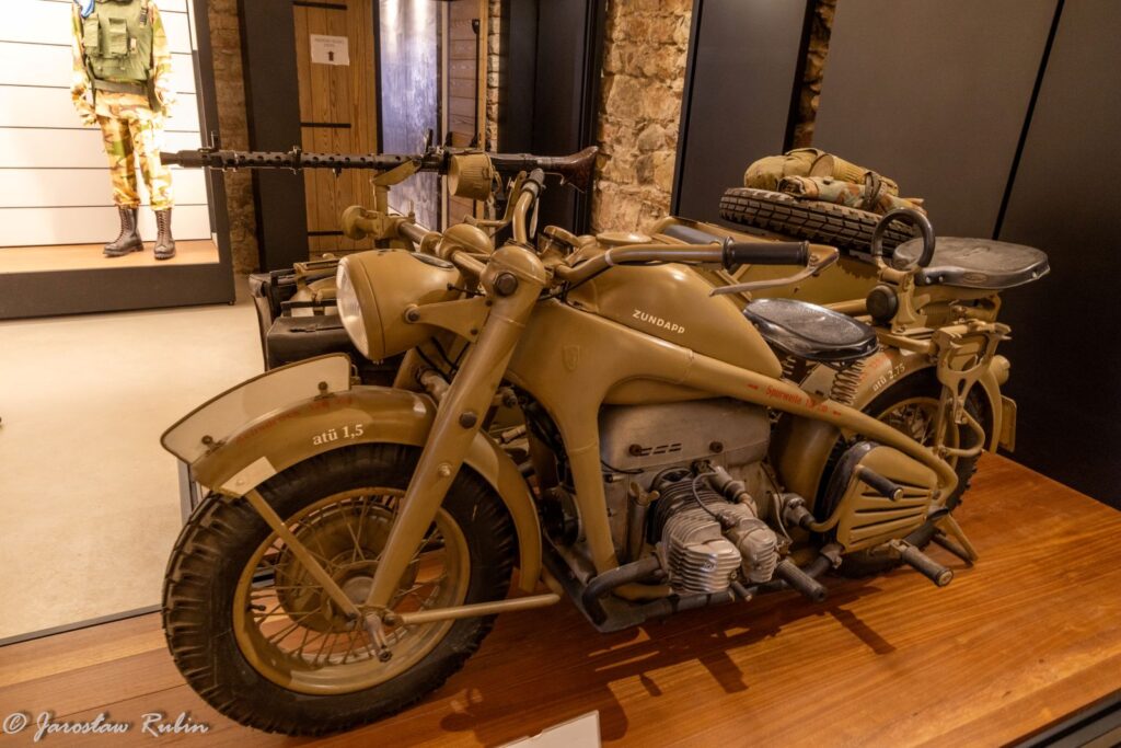 niemiecki wojskowy motocykl Zündapp