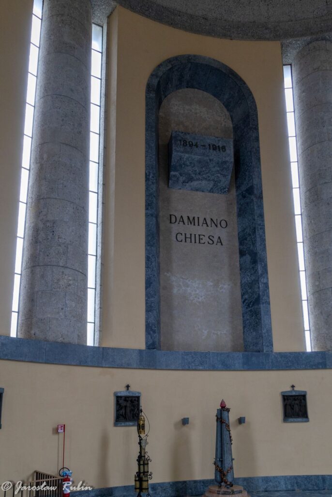 Sacrario Militare di Castel Dante - upamiętnienie Damiano Chiesy