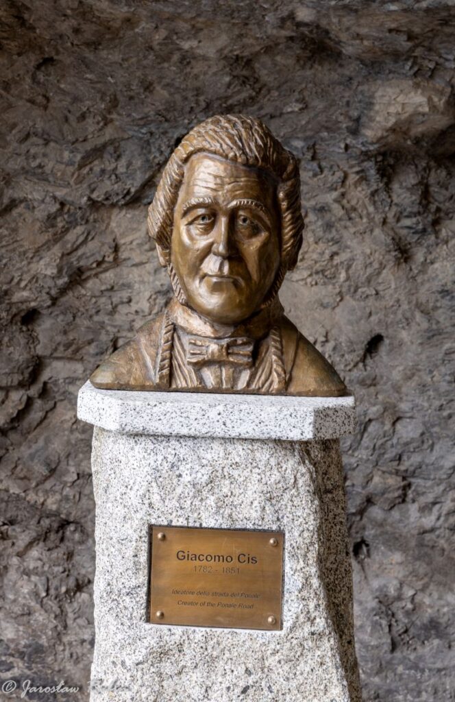 Giacomo Cis pomysłodawca Strada del Ponale