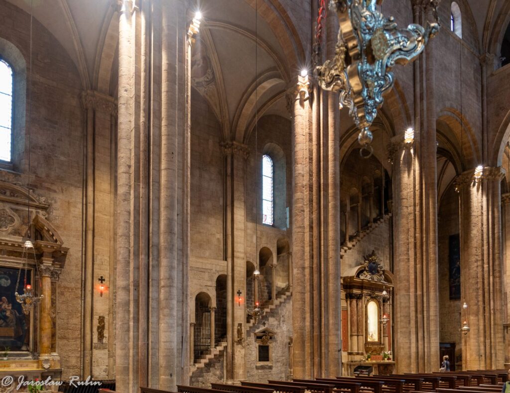 Trydent: Katedra San Vigilio - wnetrze