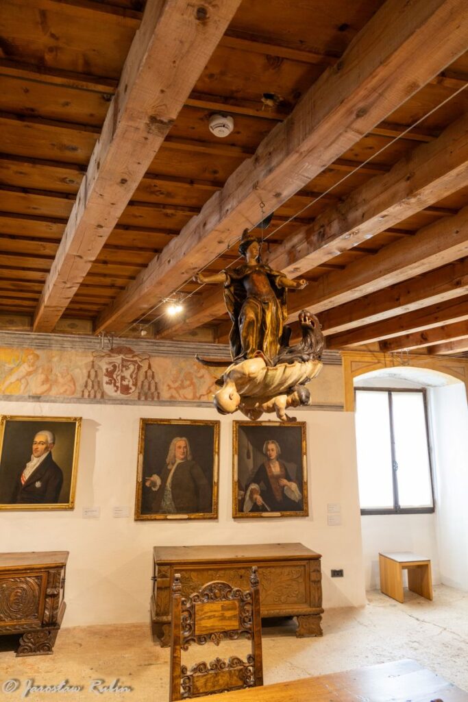 Sala dei Putti w Castel Stenico