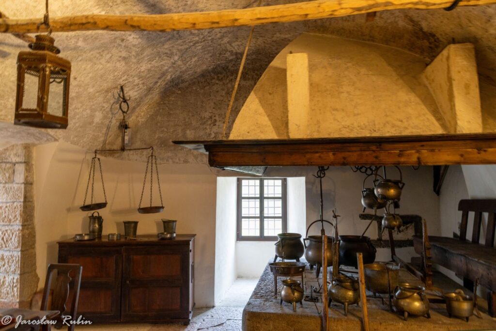 Castel Thun - kuchnia
