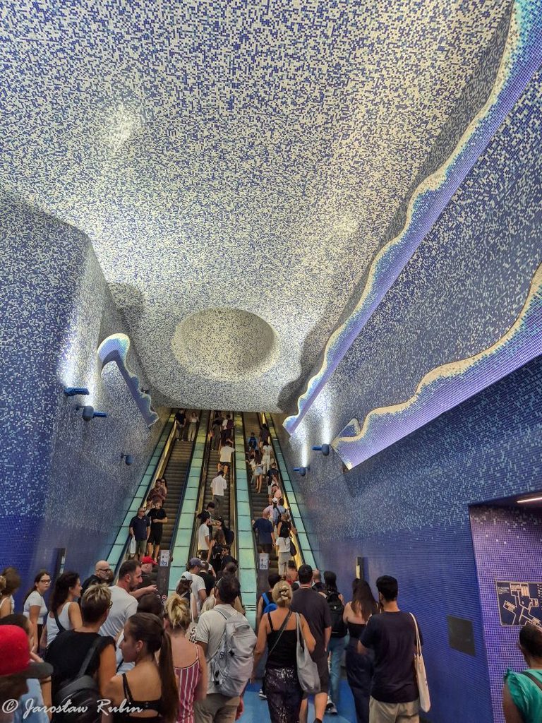 Neapol, metro - stacja Toledo